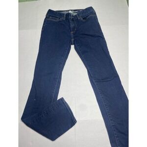 Eddie Bauer Womens Jeans Size 4 Slightly Curvy Straight Leg Dark Wash Denim